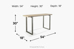 473017257:Ariela Sofa Table,