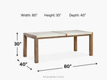 519432332:Aspen Valley Dining Table,