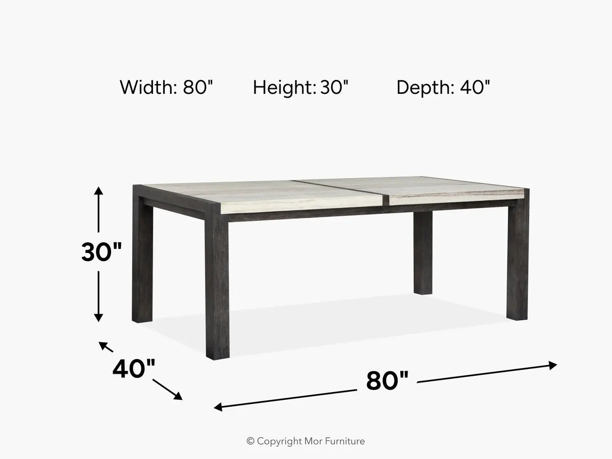 819626786:Aspen Valley Dining Table,