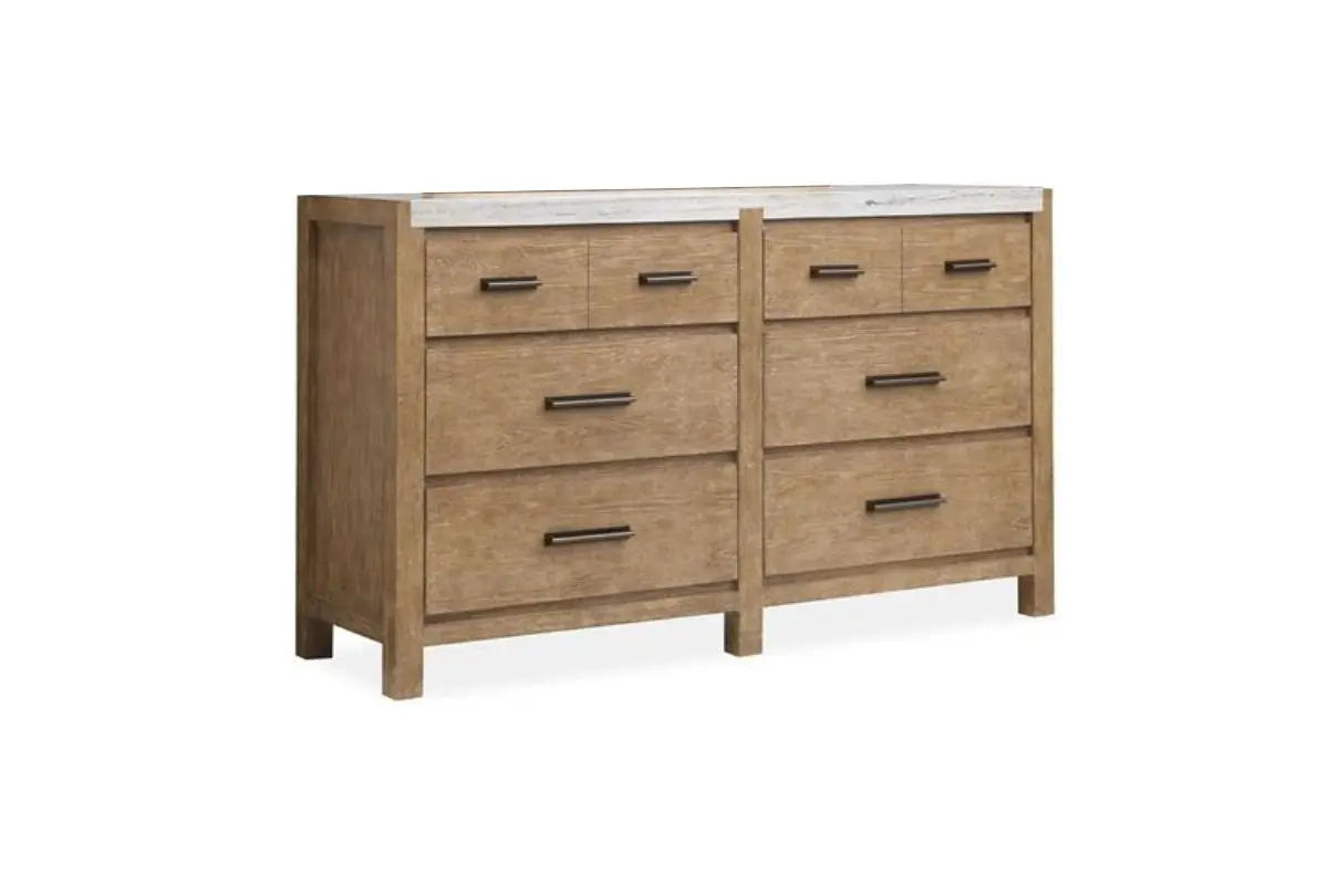 ASPEN0005:Aspen Valley Panel Bed & Dress, AngledAngle