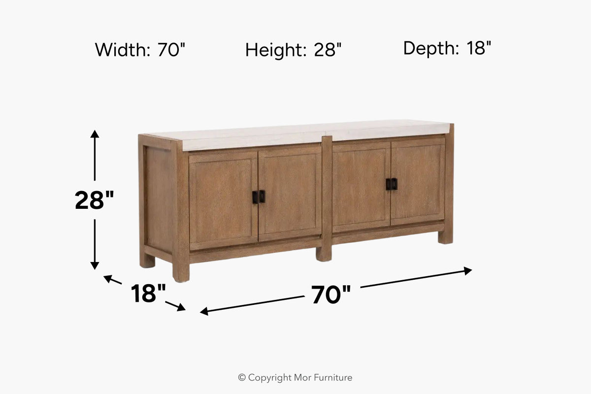 456421653:Aspen Valley Media Console,