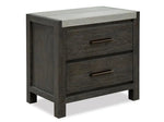 ASPEN0101:Aspen Valley Panel Bed & Dress, Angle