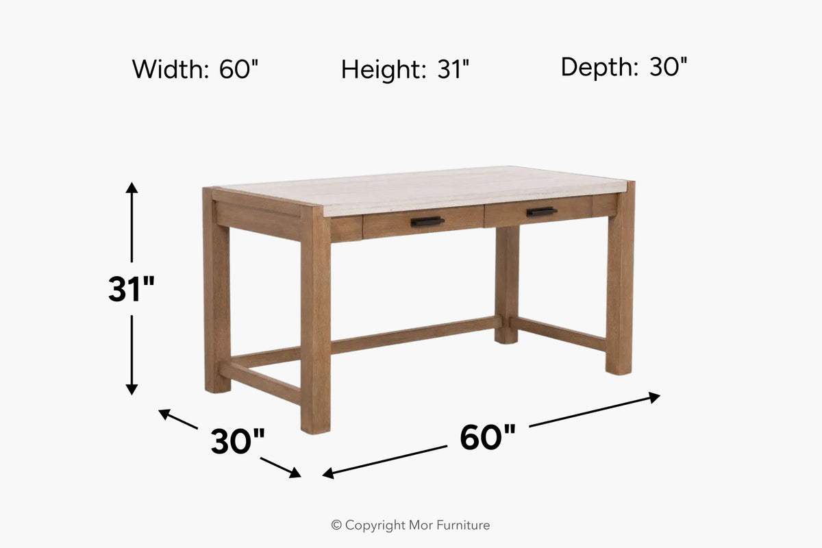 450980400:Aspen Valley Office Desk,