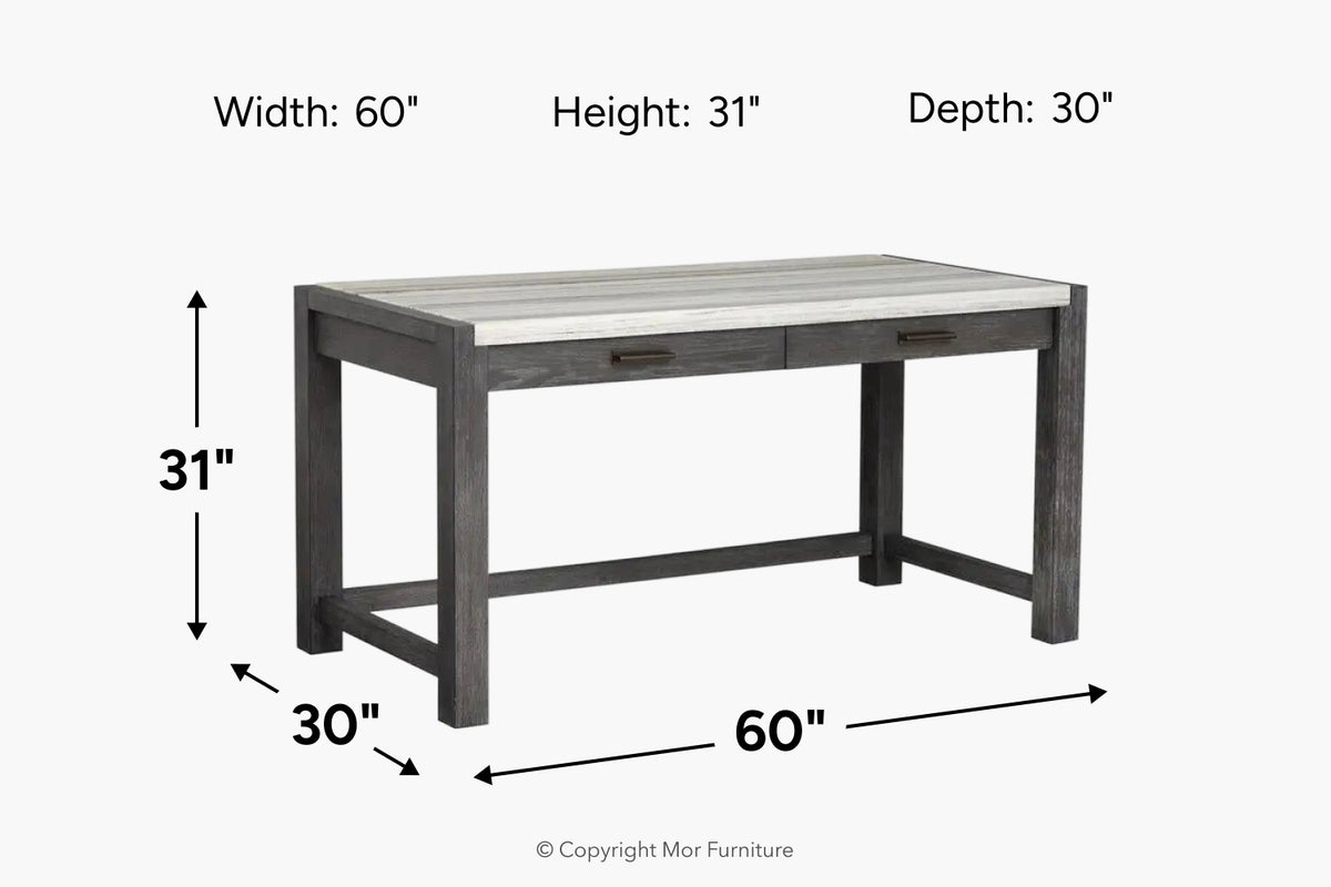818382469:Aspen Valley Office Desk,