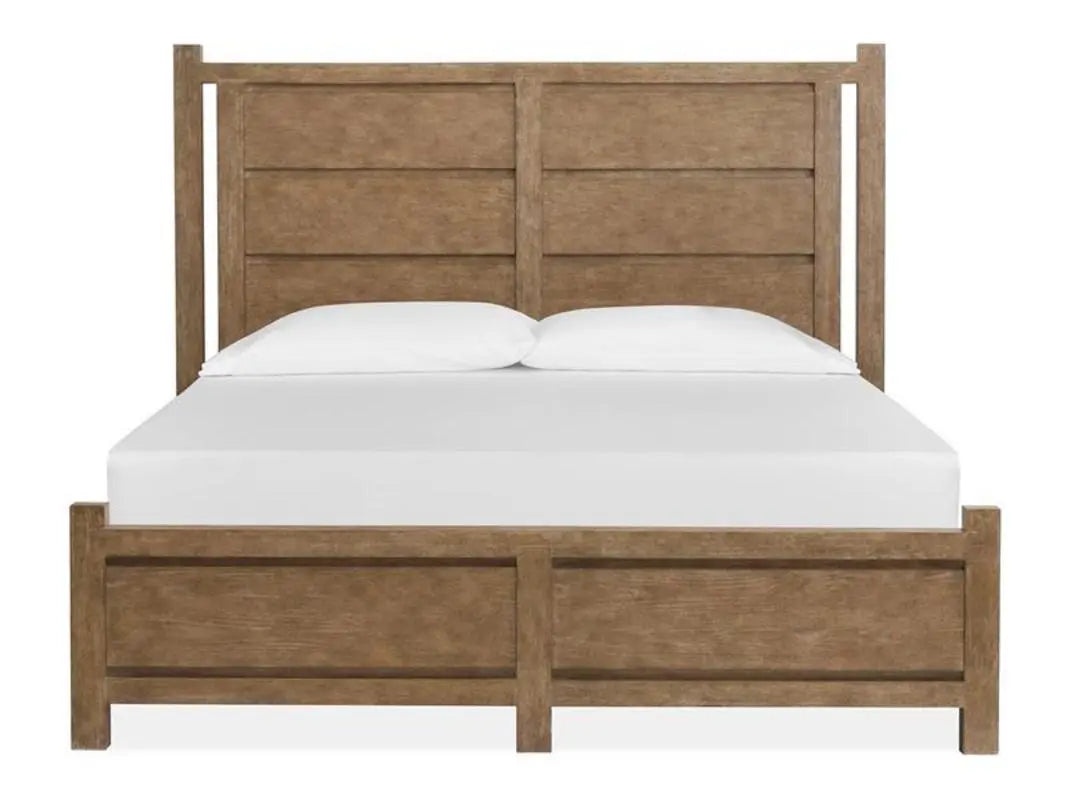 ASPEN0000:Aspen Valley Panel Bed, Front
