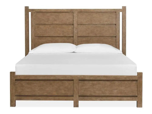 ASPEN0000:Aspen Valley Panel Bed, Front