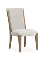 ASPENVA90:Aspen Valley Dining Table & 4 , SideAngle