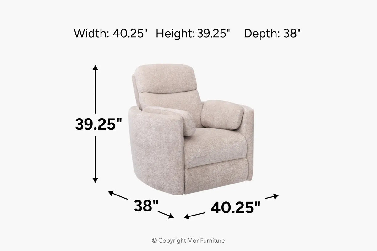 152048756:Auburn Swivel Gliding Recliner,