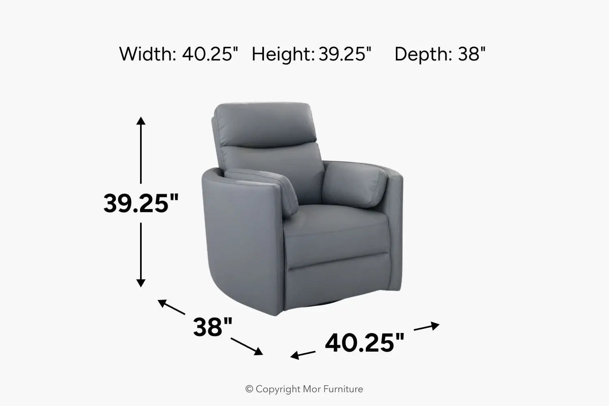 376650187:Auburn Swivel Gliding Recliner,