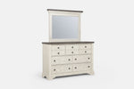 AUGUSTA06:Augusta Panel Bed With Storage & Dresser & Mirror & Nightstand, Angled