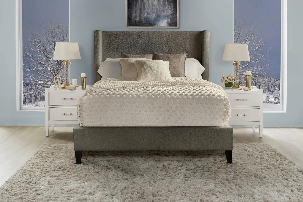 ANGEL0000:Angel Upholstered Bed, Front