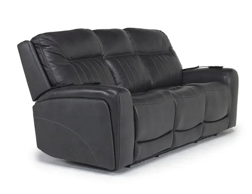 BANKS0001:Banks 3 Power Sofa & Loveseat, Angle