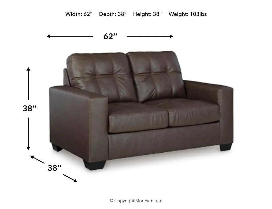 923321203:Barlin Mills Loveseat, Angle