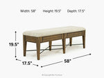 545915501:Bay Creek Dining Bench,