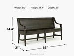 588634462:Bay Creek Dining Bench,