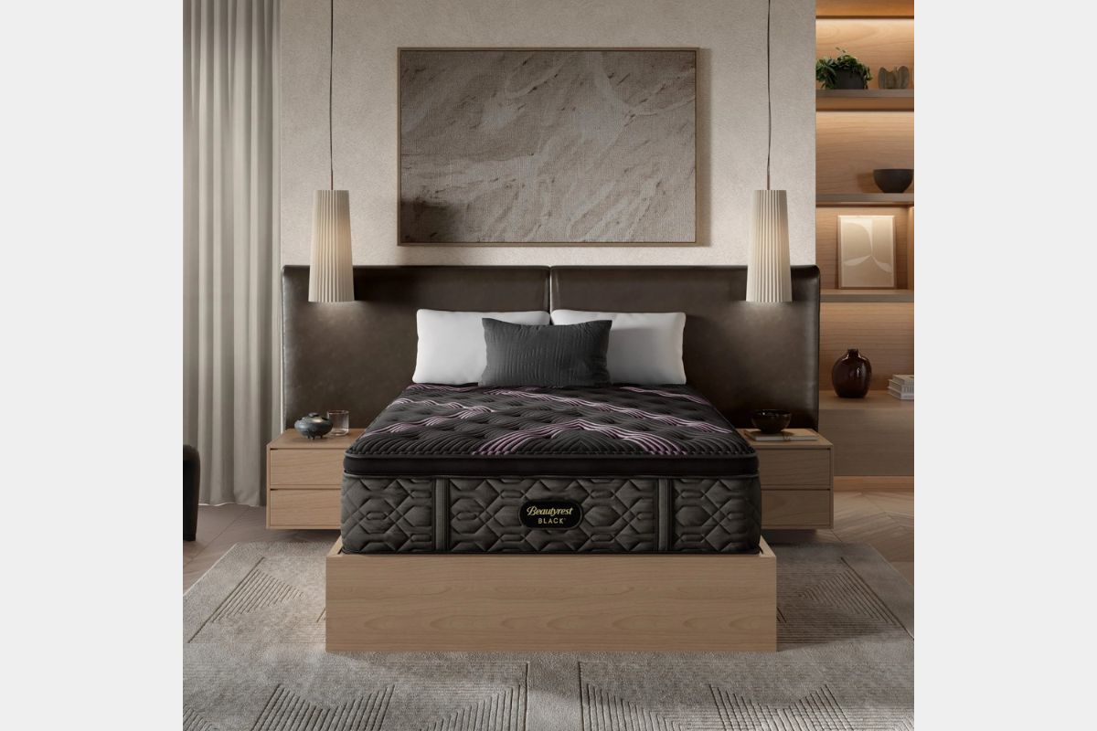 010013968:Simmons Beautyrest Black Series 2 Pillow Top Mattress, StyledFront