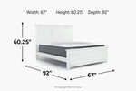 136546479:Bella Panel Bed,