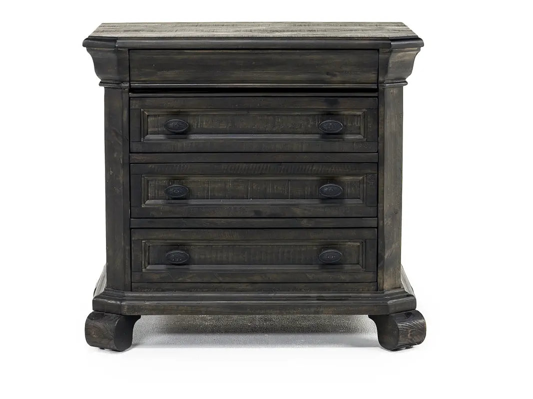 BELLAMY08:Bellamy Sleigh Bed & Dresser &, Front