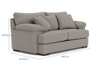 471251245:Bermuda Loveseat,