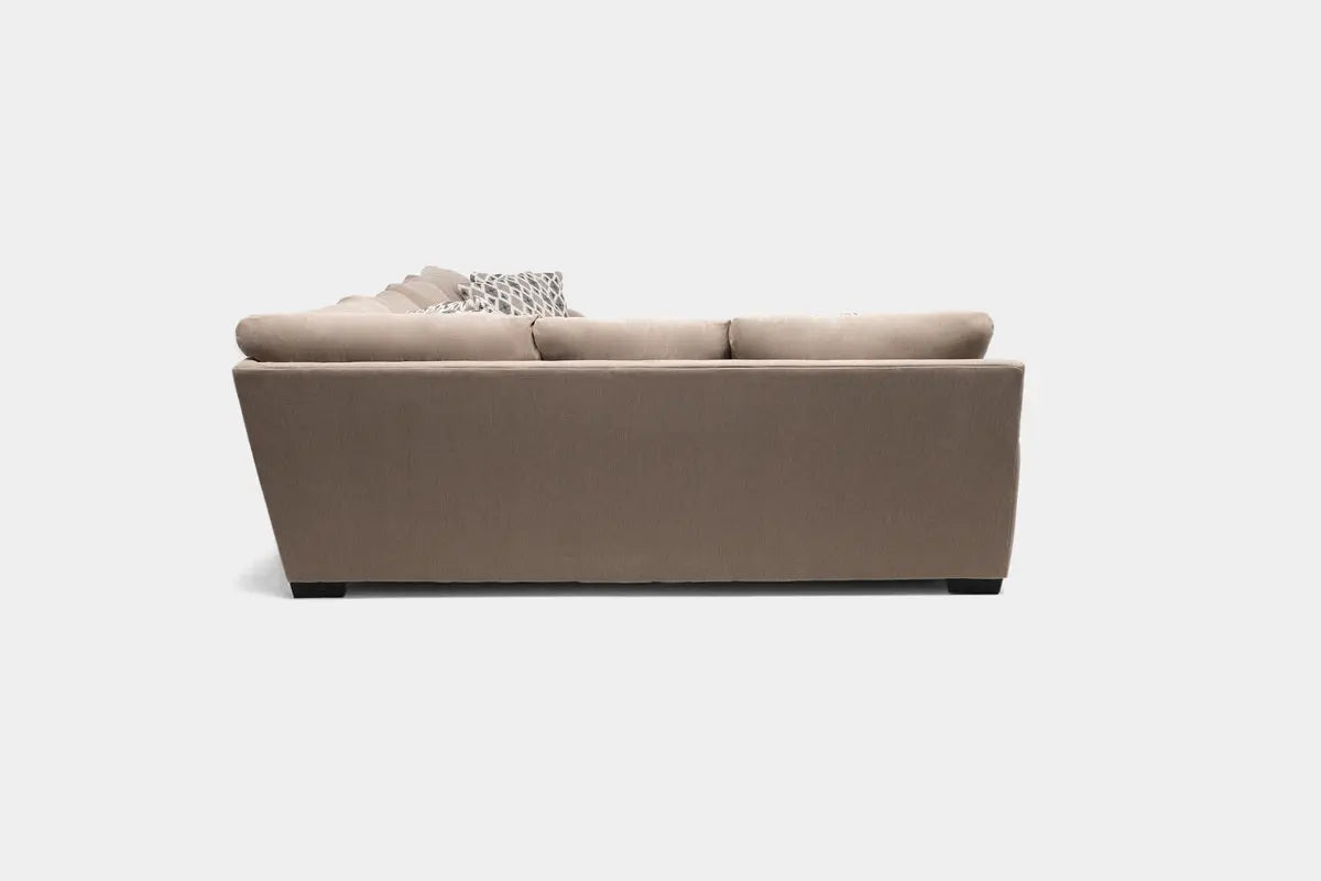 BERMUDAZE:Bermuda Tux Loveseat Chaise Sectional, Side