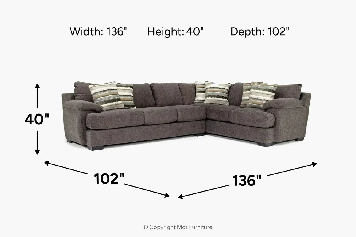 160040268:Bermuda Tux Sofa Sectional,