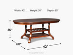 177410438:Bixby Oval Dining Table,