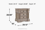 543815032:Blairhurst Nightstand,