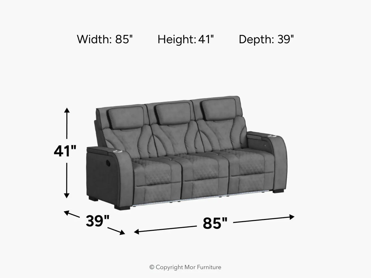 949845247:Blitz Reclining Sofa,