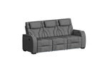 BLITZ0003:Blitz Reclining Sofa & Console, AngledAngle