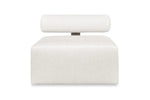 839469545:Bolster Outdoor Armless Sofa, Front