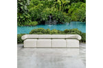 839469545:Bolster Outdoor Armless Sofa, Styled
