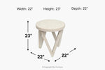 378324218:Bostwick End Table,