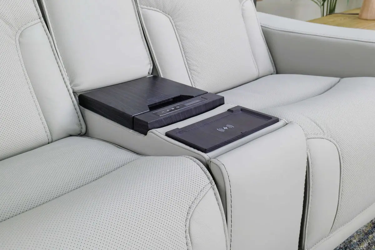 BOWDEN000:Bowden 2 Power Sofa & Console ,