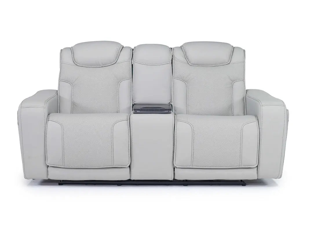 BOWDEN000:Bowden 2 Power Sofa & Console , Front
