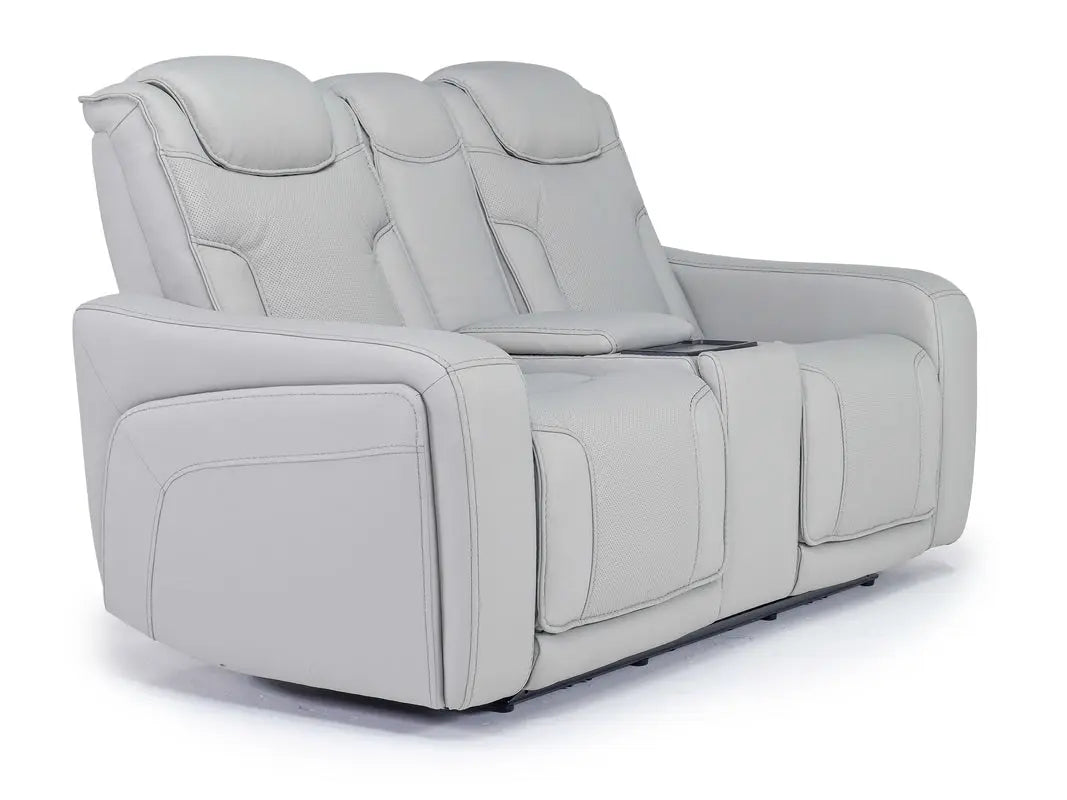 BOWDEN005:Bowden 2 Power Sofa & Console , Angle