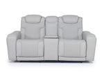 BOWDEN005:Bowden 2 Power Sofa & Console , Front