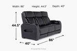 257689951:Boyington 2 Power Sofa,