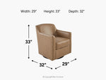 161762644:Bradney Swivel Chair,