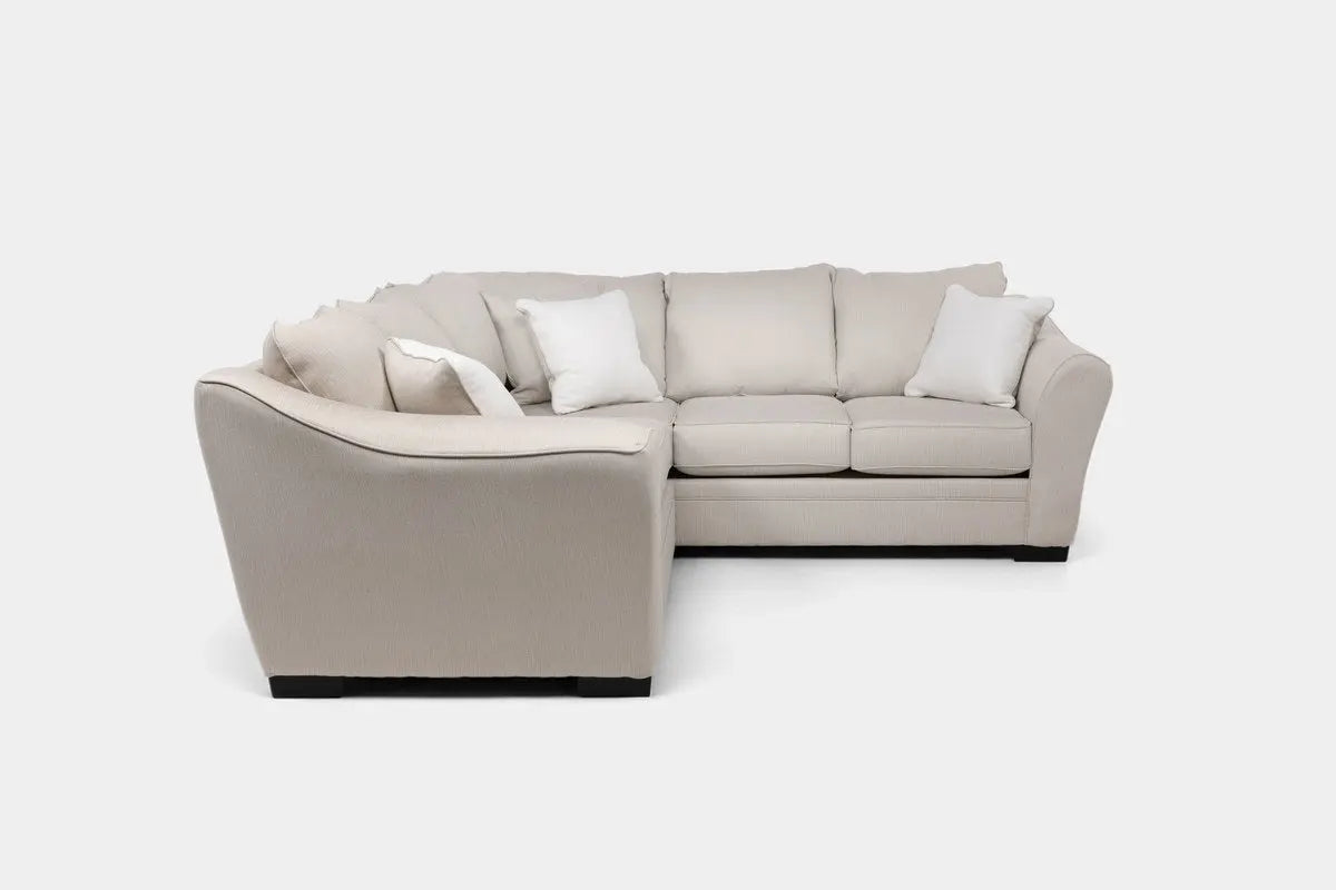BRAZIL041:Brazil Tux Loveseat Sectional, Front