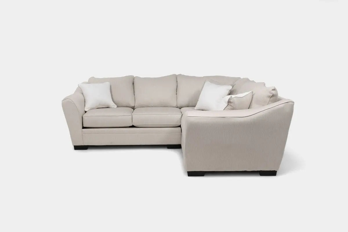 BRAZIL041:Brazil Tux Loveseat Sectional, Front