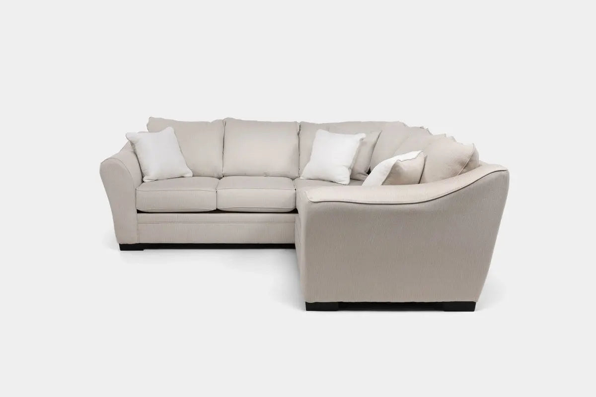 BRAZIL042:Brazil Tux Loveseat Sectional, Front