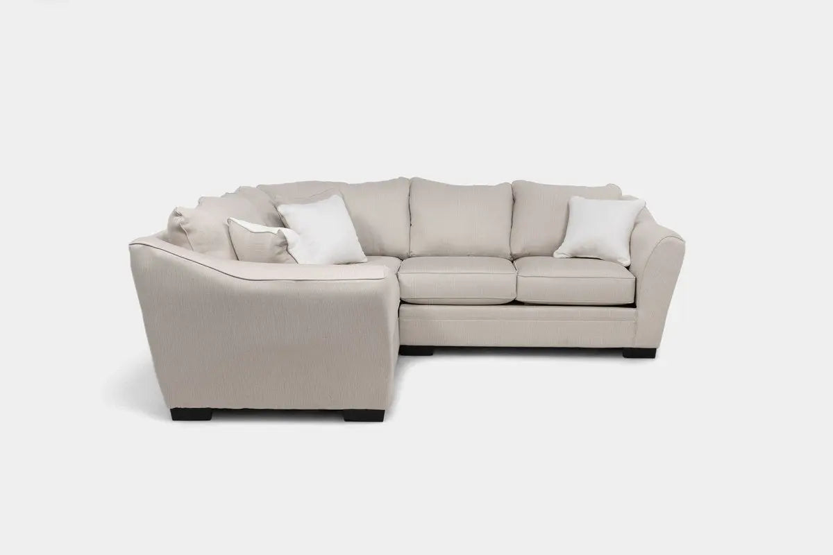BRAZIL042:Brazil Tux Loveseat Sectional, Front