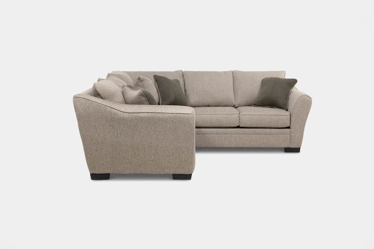 BRAZIL036:Brazil Tux Loveseat Sectional, Front