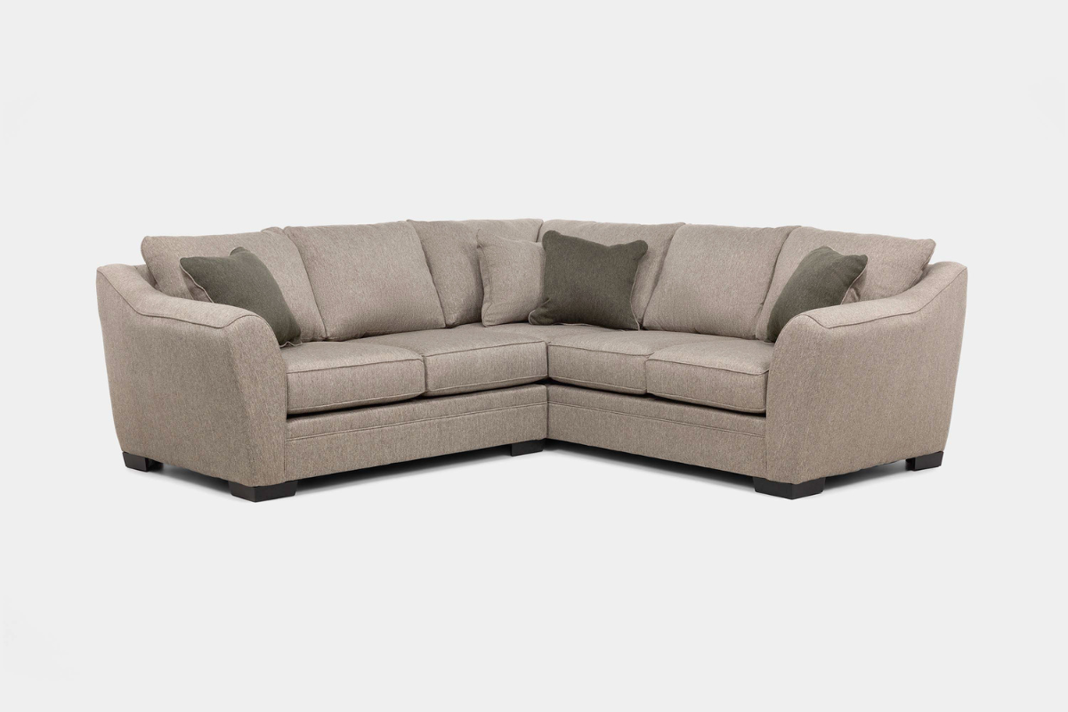 BRAZIL037:Brazil Tux Loveseat Sectional, Angled