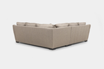 BRAZIL032:Brazil Tux Loveseat Sectional, Back