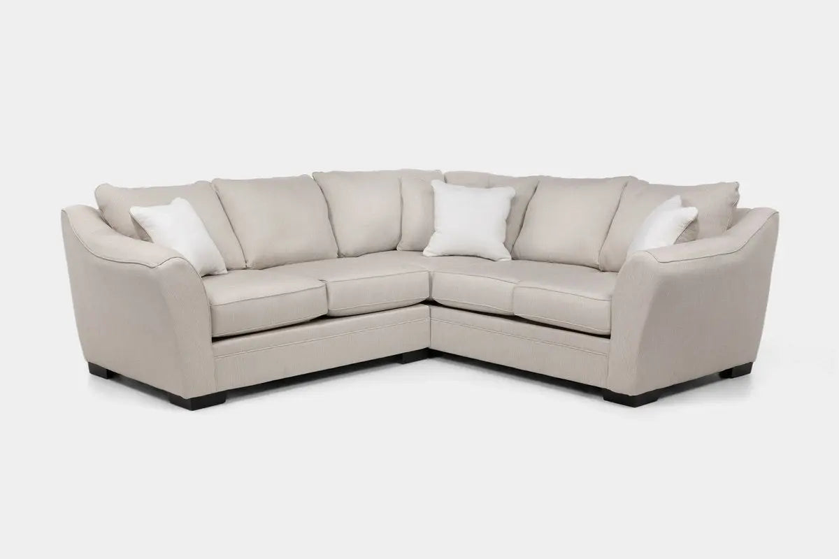 BRAZIL041:Brazil Tux Loveseat Sectional, Angled