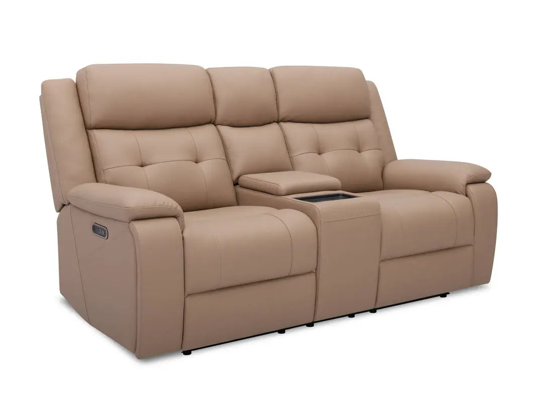 278077102:Bremen 2 Power Console Loveseat, Angled