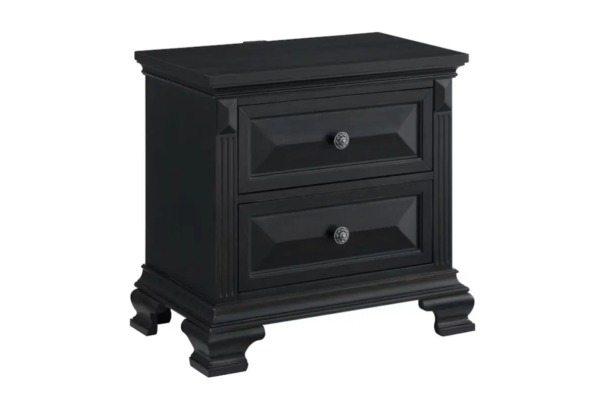 BRIDGES11:Bridgestone Panel Bed & Dresse, AngledAngle