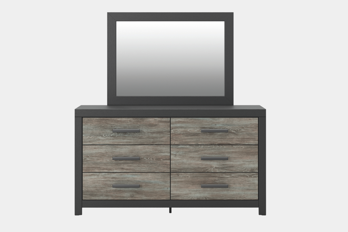 BROACHM36:Broachmyn Panel Bed & Dresser & Mirror & Nightstand, Front
