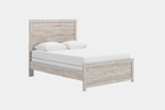 BROACHM12:Broachmyn Panel Bed & Dresser & Mirror & Nightstand, Angled